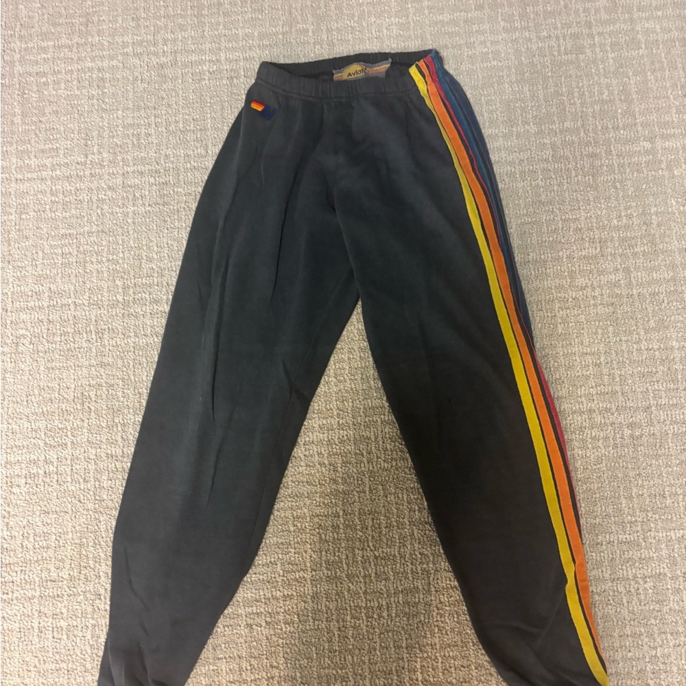 Aviator Nation dark gray sweatpants